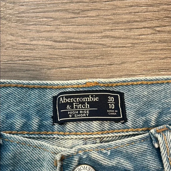 High Rise Denim Jort - Picture 2 of 3